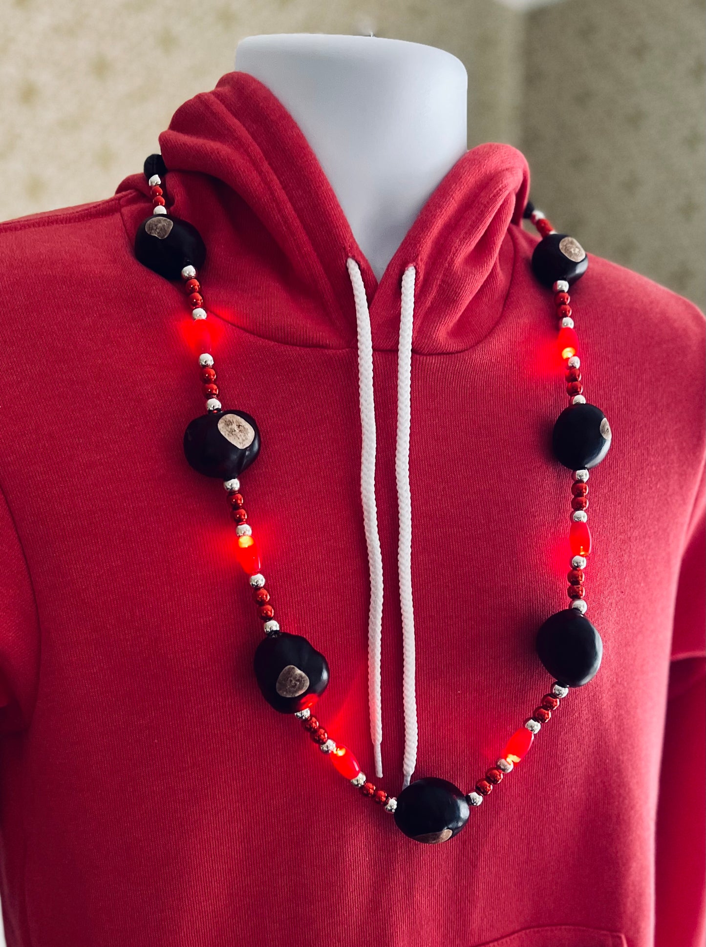 Light-Up Buckeye Necklace