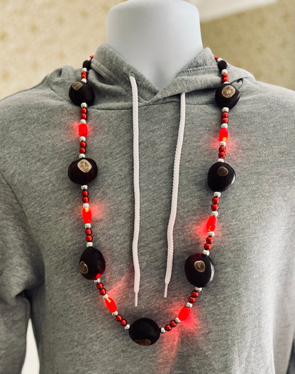 Light-Up Buckeye Necklace