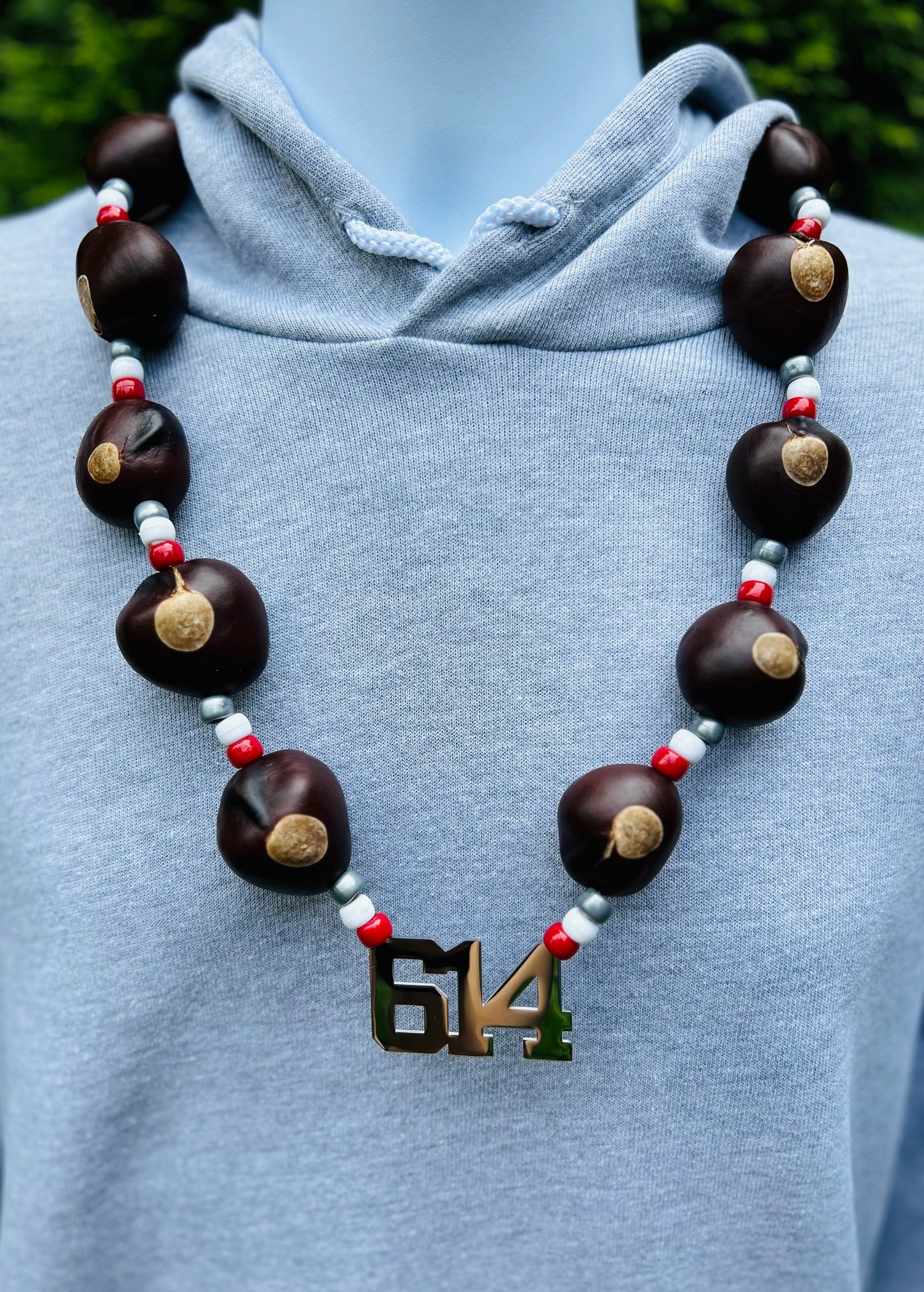 Buckeye Necklace with 614 Pendant