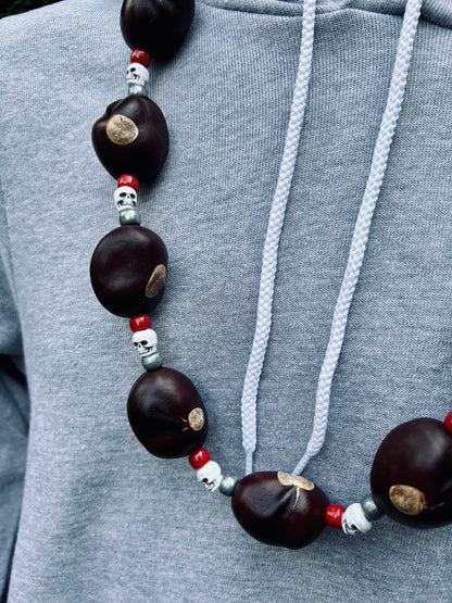 Skull Session Buckeye Necklace