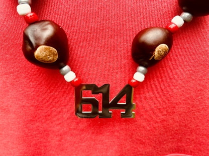 Buckeye Necklace with 614 Pendant