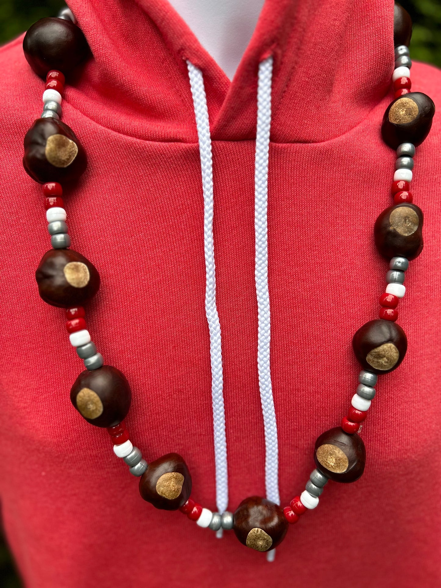 Buckeye Necklace - Double Bead Pattern