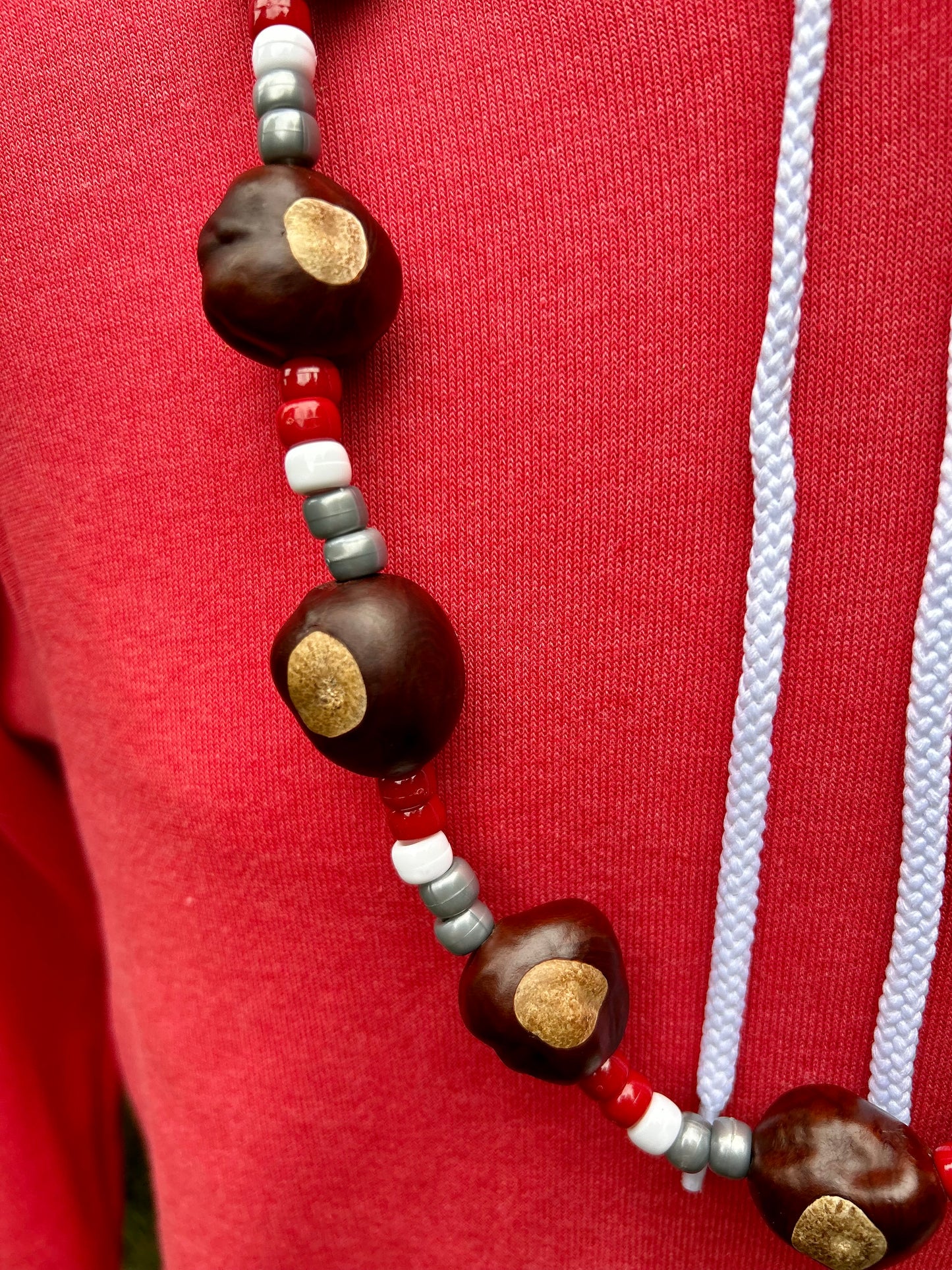 Buckeye Necklace - Double Bead Pattern